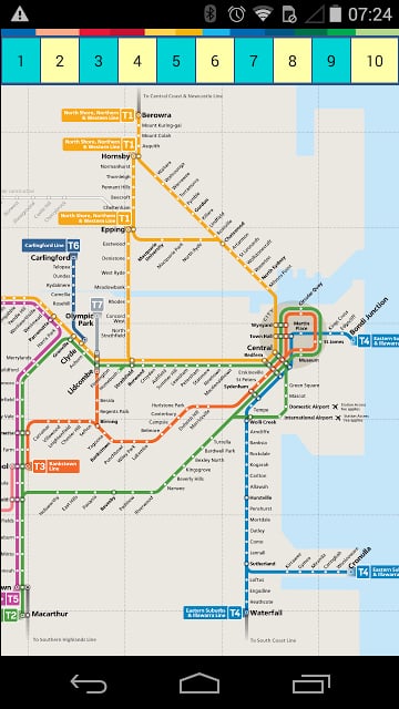 Sydney Metro Map截图5