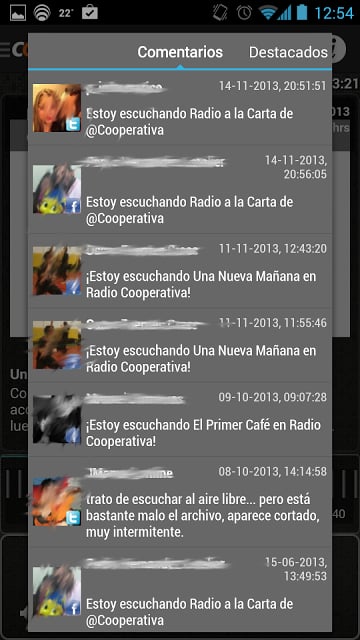 Radio Cooperativa a La Carta截图2