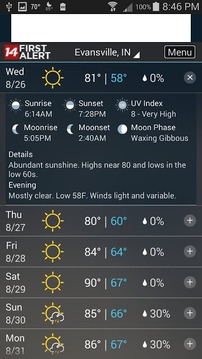 14FirstAlert Weather TriState截图