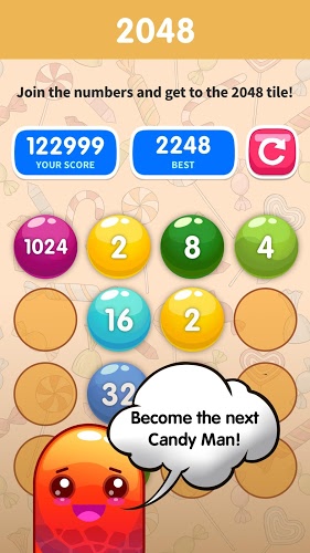 2048: Candy Blast截图3