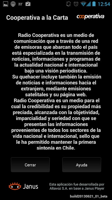 Radio Cooperativa a La Carta截图1