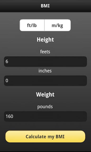 BMI Calculator Free截图3