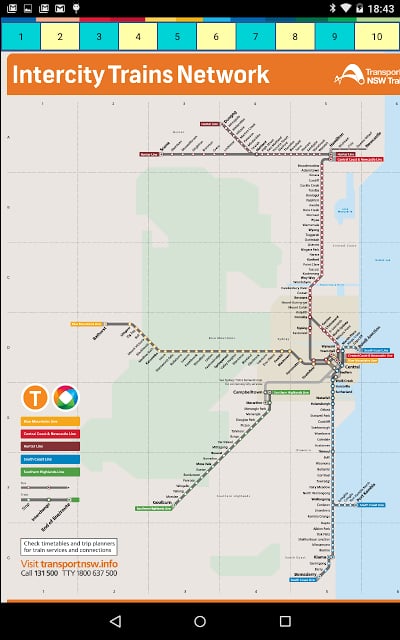 Sydney Metro Map截图4