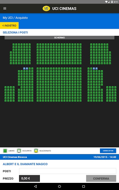 UCI CINEMAS ITALIA截图6