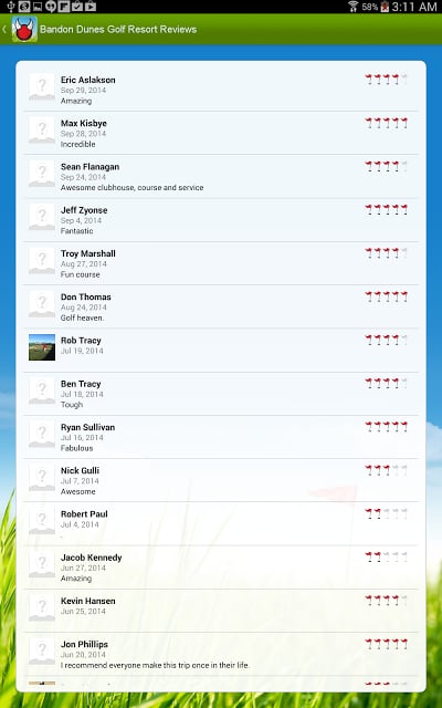 DiabloGolf Golf Handicap Track截图4