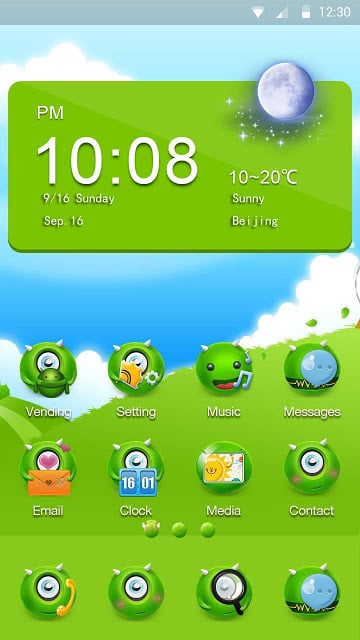 MonsterOce Hola Launcher Theme截图4