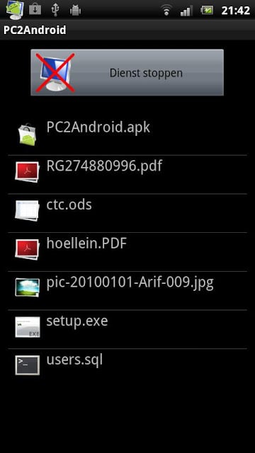 PC2AndroidLite截图1