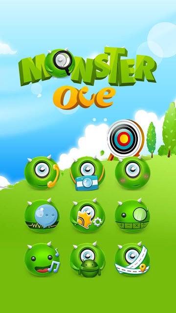 MonsterOce Hola Launcher Theme截图6