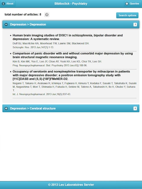 Biblioclick in Psychiatry截图6