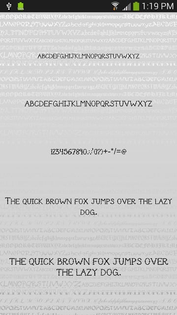 Fonts Tattoo for FlipFont Free截图4