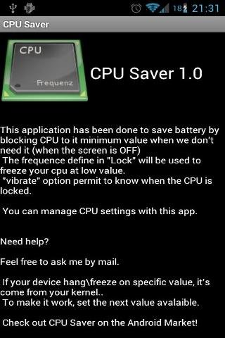 CPU Manager and Saver Pro截图4