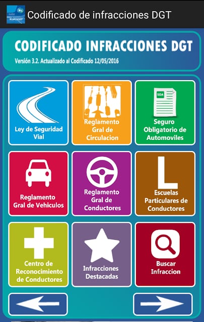 Codificado infracciones DGT截图3