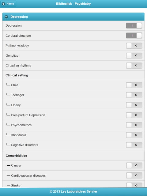 Biblioclick in Psychiatry截图9