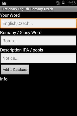 Romany Czech Dictionary截图3