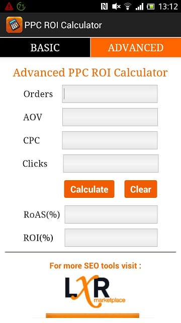 PPC ROI计算器截图3