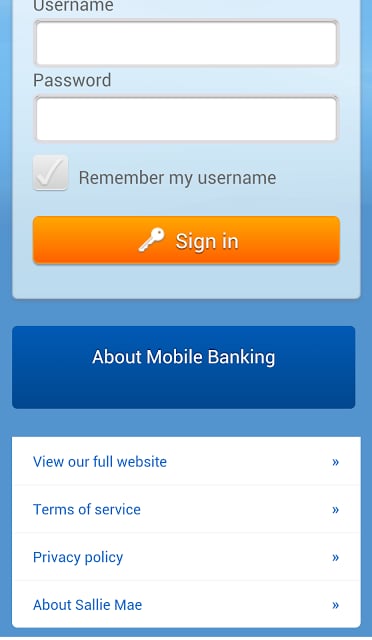 Sallie Mae Mobile Banking截图2