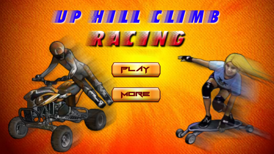 Up Hill Climb Racing截图1