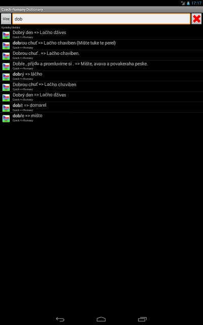Romany Czech Dictionary截图9