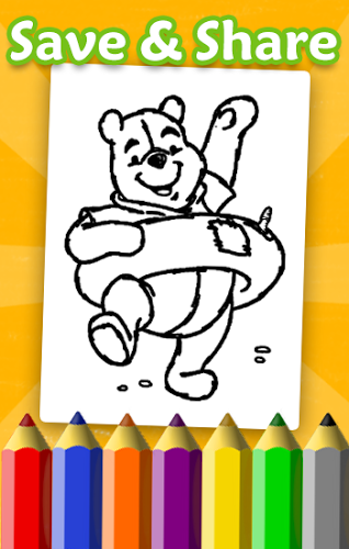 Coloring Book for Tigger &Pooh截图4