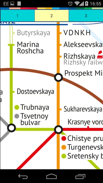 Moscow Metro Map截图7
