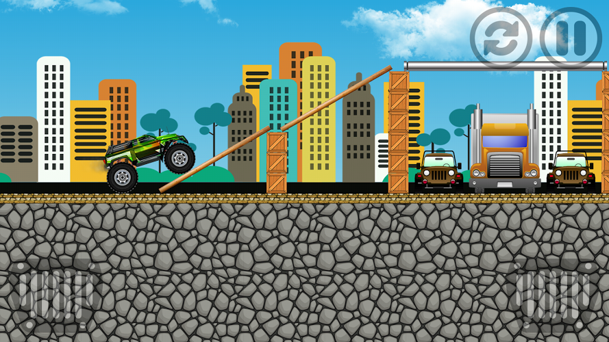 Monster Truck Race Car截图2