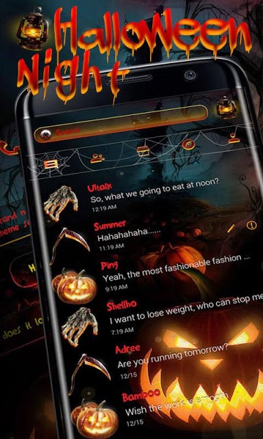 (FREE) HALLOWEEN NIGHT THEME截图3