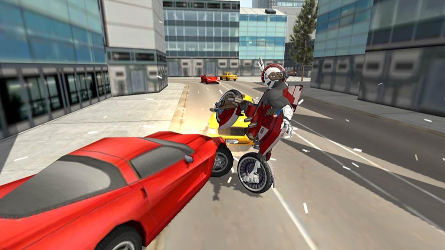 Motorcycle Robot Simulator 3D截图2