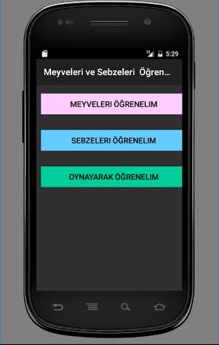 3 yaş eğitici oyun meyve sebze截图1