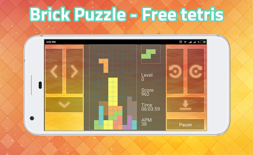 Brick Puzzle - Free tetris截图2