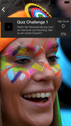 Karneval & Fasching Quiz App截图1