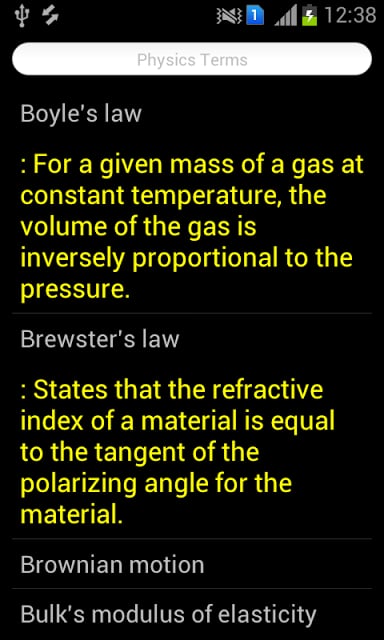 Physics Terms截图1