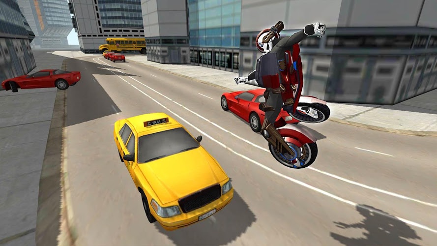 Motorcycle Robot Simulator 3D截图4