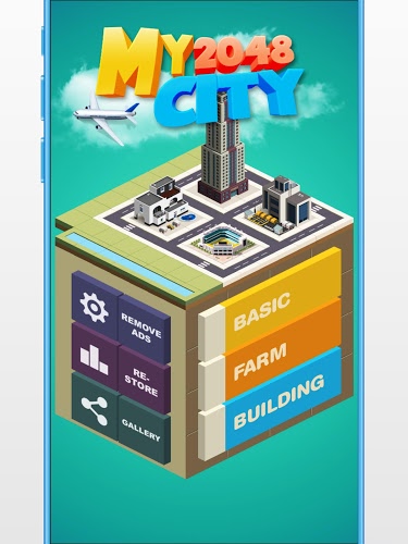 My 2048 City - Build Town截图5