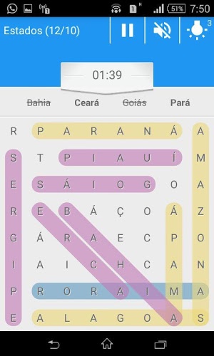 Caça Palavras Brasil截图4