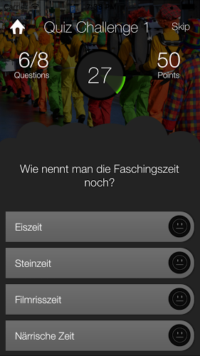 Karneval & Fasching Quiz App截图4