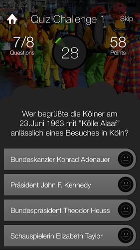 Karneval & Fasching Quiz App截图2