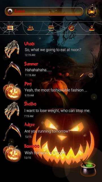 (FREE) HALLOWEEN NIGHT THEME截图4