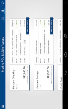 Marine FCU Mobile Access截图