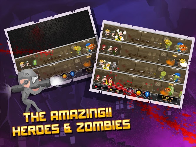 Heroes & Zombies: Fire & Shoot截图2