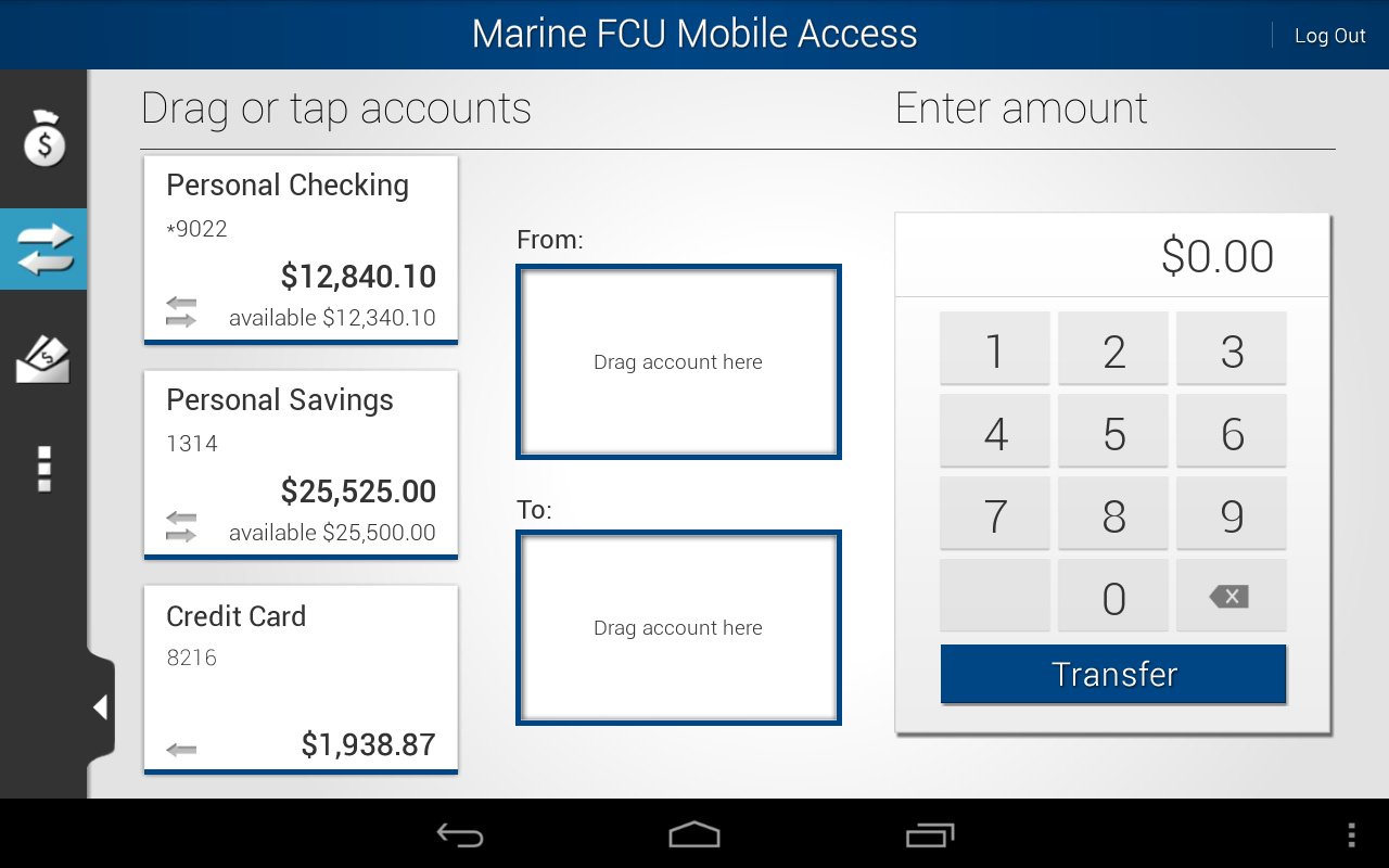 Marine FCU Mobile Access截图7