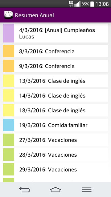 Calendario 2016 Ecuador截图2