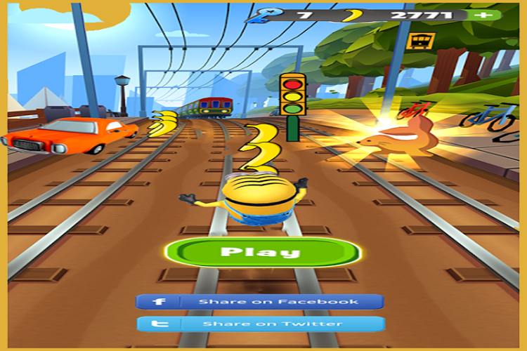 Subway Minion Surf Rush截图5