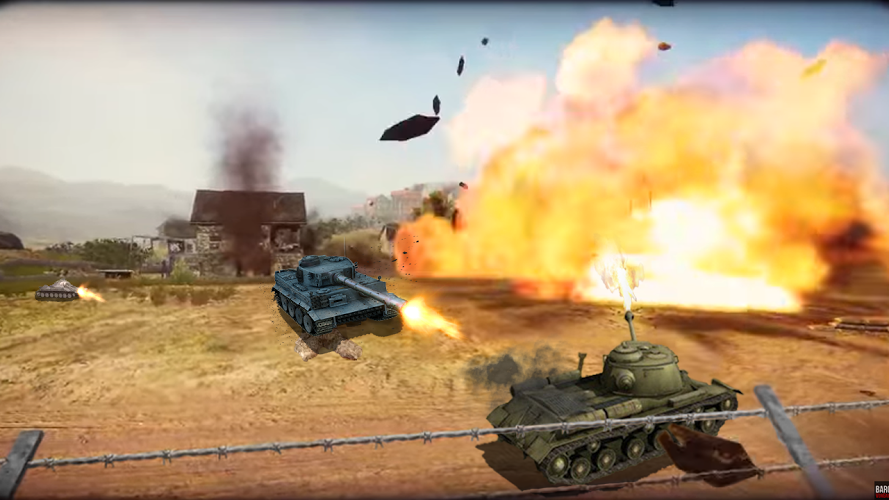 英雄坦克战斗 3D截图3