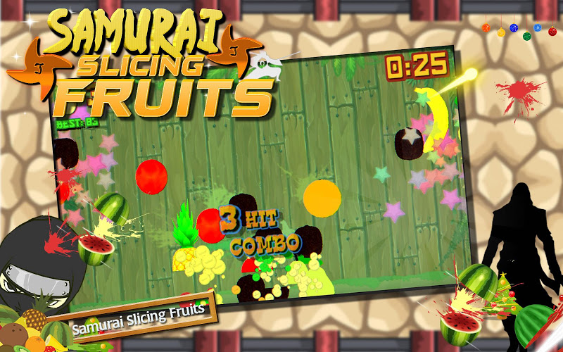 Samurai Slicing Fruits截图4