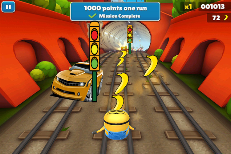 Subway Minion Surf Rush截图2