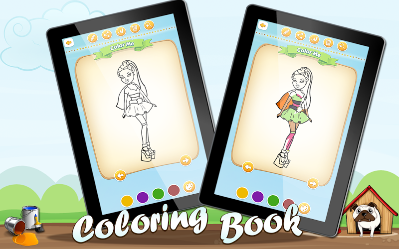 Coloring Dolls截图2