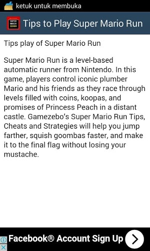 Tips Guide of Super Mario Run截图4