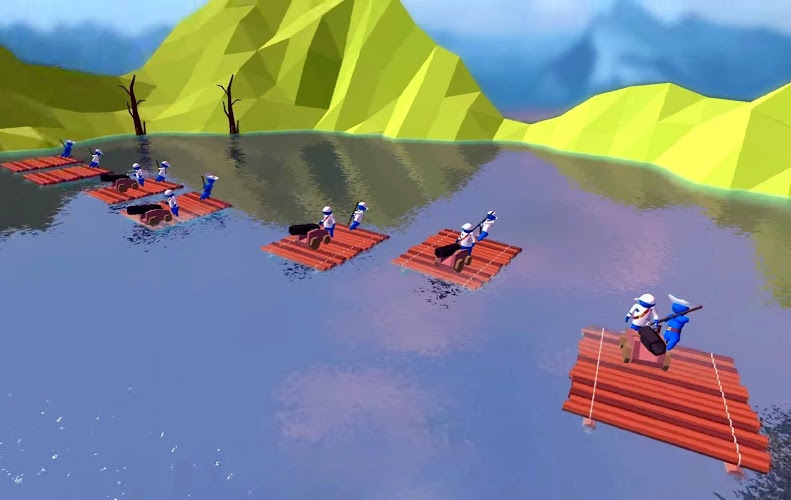Raft Battle Simulator截图2