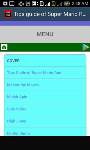 Tips Guide of Super Mario Run截图2