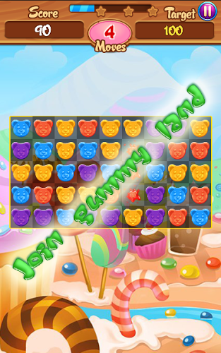 Gummy Bear Crush Match截图2